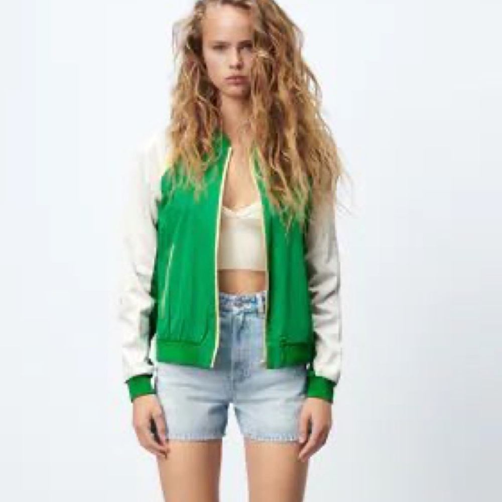 NWT Zara bomber jacket